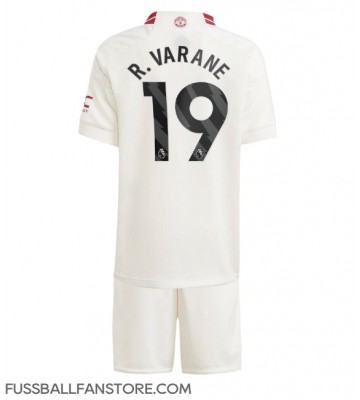 Manchester United Raphael Varane #19 Replik 3rd trikot Kinder 2023-24 Kurzarm (+ Kurze Hosen)
